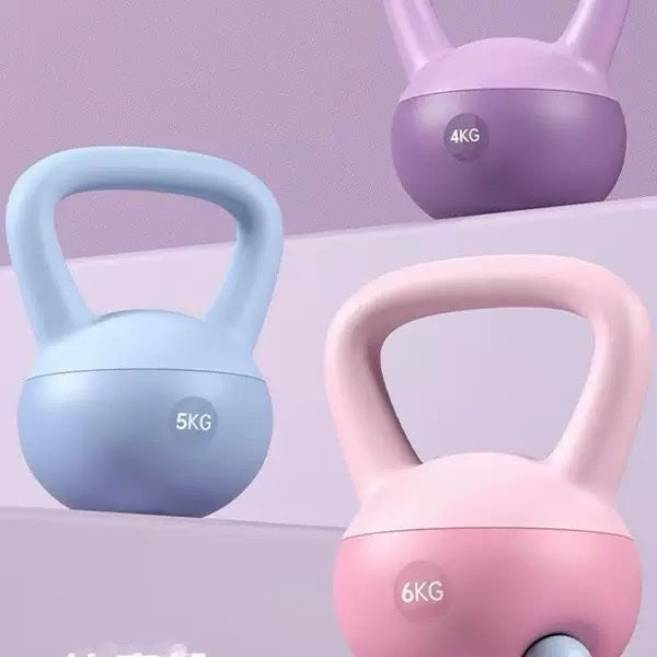 Soft Silicone Kettlebell – Dumbbells & Weights