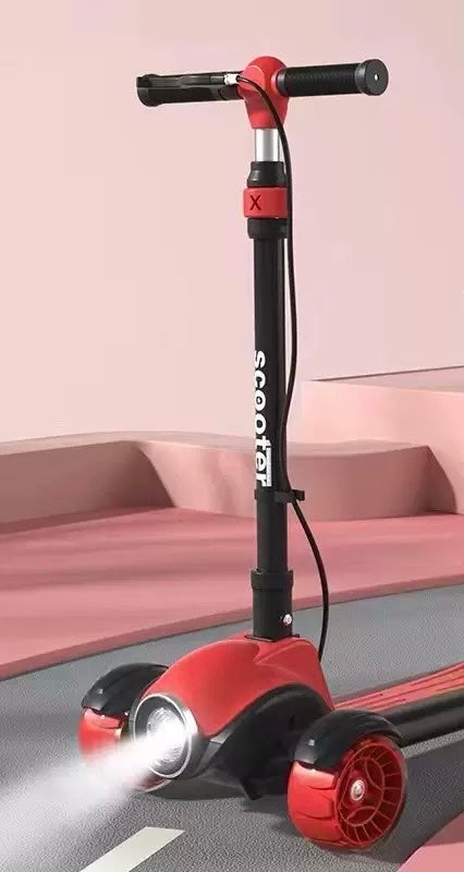 3-Wheel Scooter with Lights and Brake – Scooters (8)