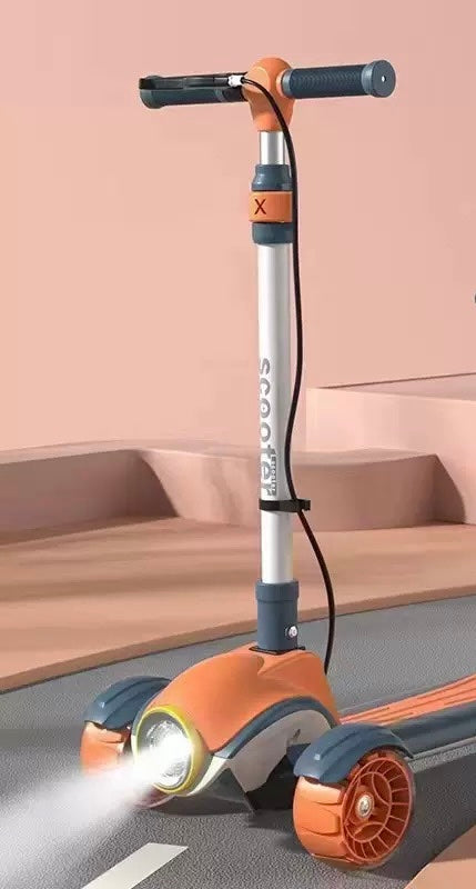 3-Wheel Scooter with Lights and Brake – Scooters (7)
