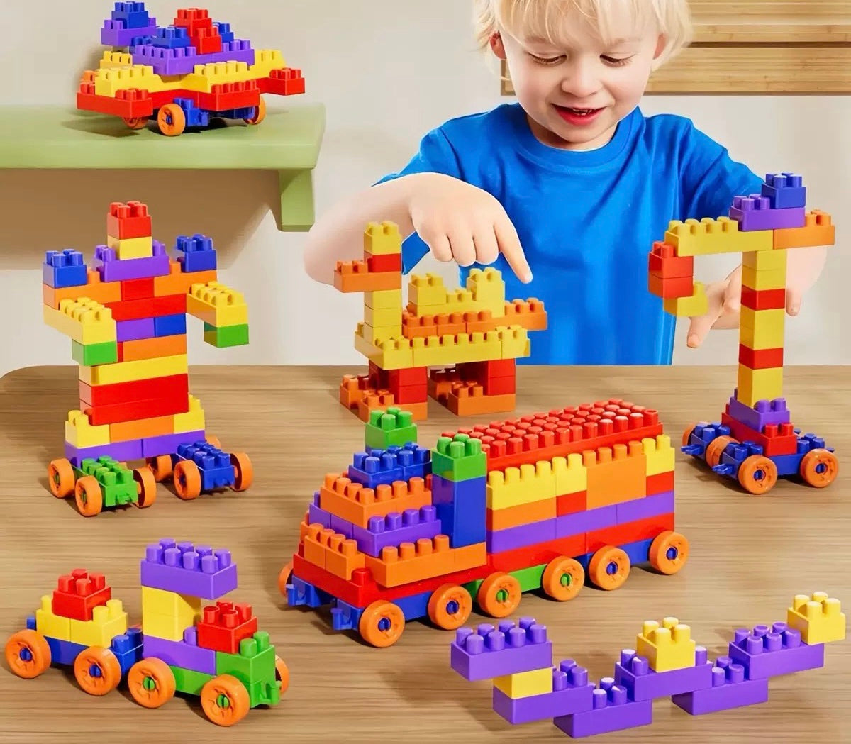 Building Blocks Set –100 Pieces – Kids' Toys (4)