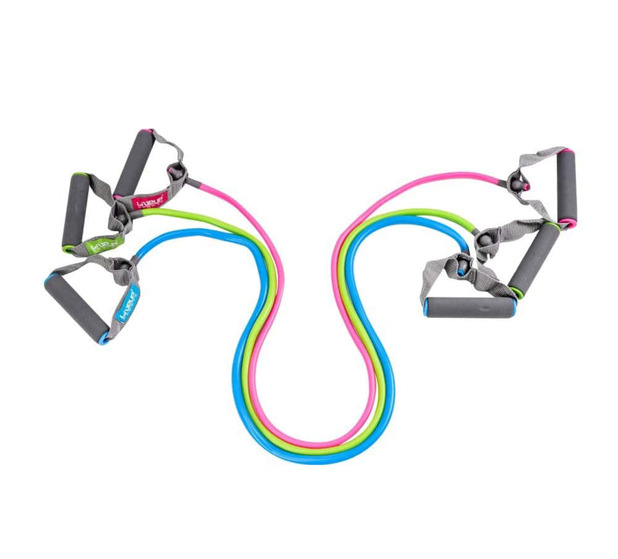 LIVEUP Sports Exercise Toning Tube LS3201 – Resistance Bands