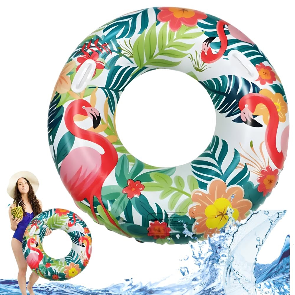 Tropical Print Swim Ring – 100 cm – Life Jackets & Swim Rings (8)