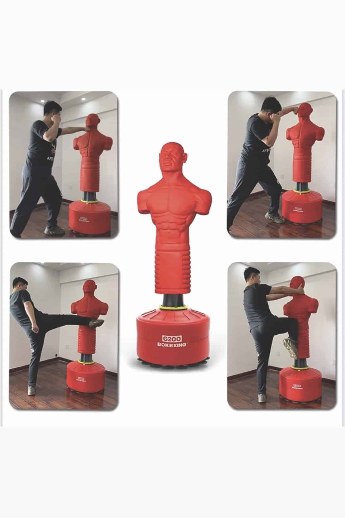 Boxing Dummy Full Body Punching Man Boxing Stand, Silastic Punching Bag – Boxing & MMA