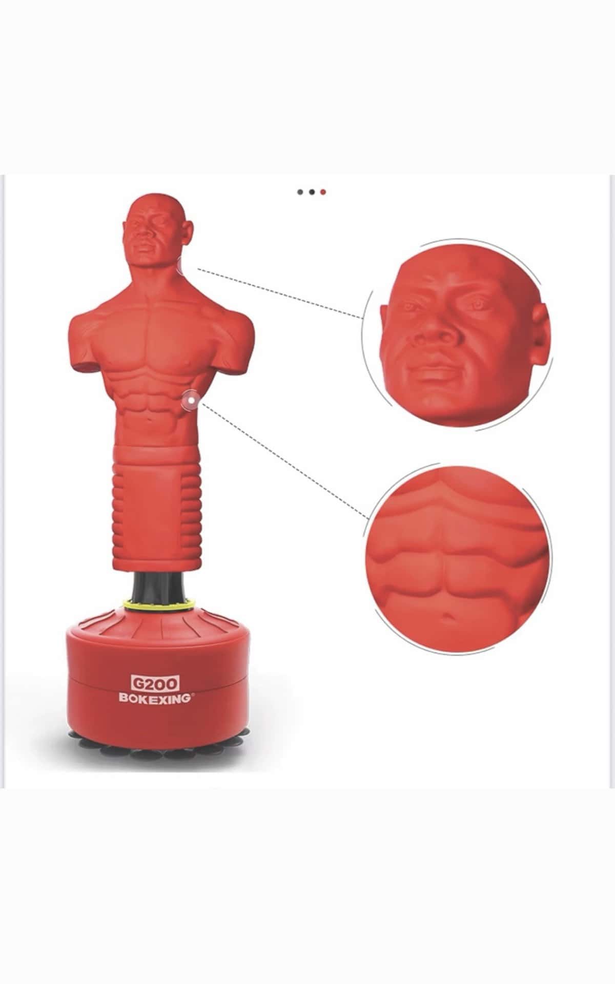 Boxing Dummy Full Body Punching Man Boxing Stand, Silastic Punching Bag – Boxing & MMA (2)