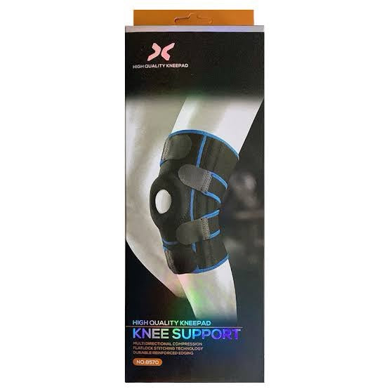 Open Knee Support with Strap – Supports & Recovery (2)