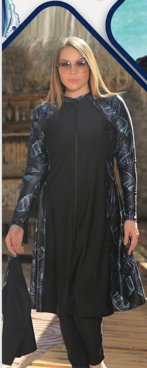 KIKO Modest Swimwear Long Zipper – Women's Swimwear & Burkini (3)