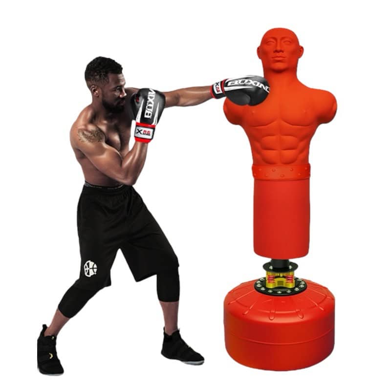 Boxing Dummy Full Body Punching Man Boxing Stand, Silastic Punching Bag – Boxing & MMA (3)