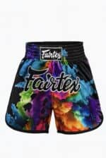 Colorful Tie-Dye Sports Shorts with Tachmes at Baba Saleh Sports Egypt.