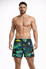 Track 3D Half Stretch Swim Shorts