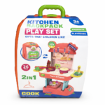 ⁦Kids Kitchen Table & Play Set⁩ - الصورة ⁦2⁩
