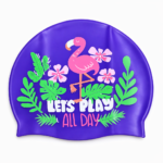 Printed Swimming Cap - Image 3