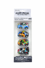 4-Piece Colorful Racing Cars Set
