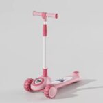 3-Wheel Scooter with Support Wheels - Image 3