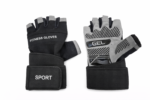 ⁦Half Finger Gym Gloves⁩ - الصورة ⁦2⁩