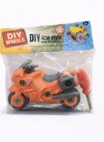 DIY Assemble Motorcycle Toy
