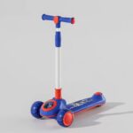 3-Wheel Scooter with Support Wheels - Image 2