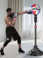 ⁦Boxing Speed Bag with Stand⁩ - الصورة ⁦4⁩