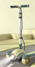 ⁦3-Wheel Scooter with Lights and Brake⁩ - الصورة ⁦9⁩