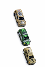 ⁦3-Piece Racing Cars with Track Set⁩ - الصورة ⁦2⁩