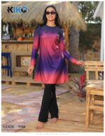 ⁦Modest Swimwear with Cardigan⁩ - الصورة ⁦2⁩