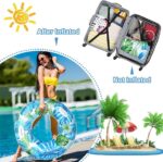 Large Tropical Print Swim Ring - Image 3