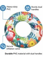 Tropical Print Swim Ring – 100 cm - Image 2