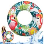 Tropical Print Swim Ring – 100 cm - Image 8