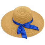 ⁦Women’s Beach Sun Hat with Bow⁩ - الصورة ⁦10⁩