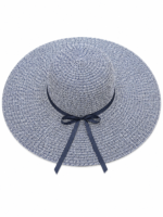 ⁦Women’s Beach Sun Hat with Mini Bow⁩ - الصورة ⁦8⁩