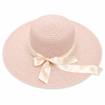 ⁦Women’s Beach Sun Hat with Bow⁩ - الصورة ⁦5⁩