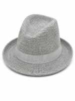 ⁦Men's Unisex Fedora Hat ⁩ - الصورة ⁦2⁩