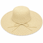 ⁦Women’s Wavy Beach Sun Hat⁩ - الصورة ⁦7⁩