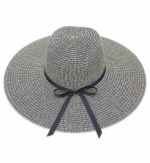 ⁦Women’s Beach Sun Hat with Mini Bow⁩ - الصورة ⁦4⁩
