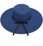 ⁦Women’s Beach Sun Hat with Mini Bow⁩ - الصورة ⁦9⁩