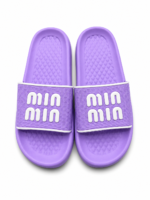⁦Women’s MiuMiu Slides⁩ - الصورة ⁦5⁩