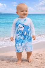 ⁦Baby Long Sleeve Swimsuit⁩ - الصورة ⁦4⁩