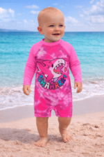 ⁦Baby Long Sleeve Swimsuit⁩ - الصورة ⁦3⁩