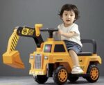 ⁦Kids Excavator Ride-On Car⁩ - الصورة ⁦4⁩