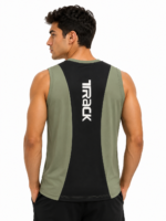 ⁦men sleeveless t shirt⁩ - الصورة ⁦4⁩
