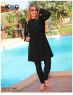 KIKO Modest Black Burkini - Image 2