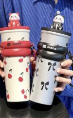 Panda Insulated Thermal Water Bottle - Image 12