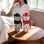 Panda Insulated Thermal Water Bottle - Image 7