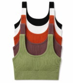 Women's Ribbed Sports Bra