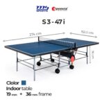 Sponeta S3-47i Indoor Table Tennis Table