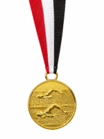 Swimming Medal 7 cm - Image 2