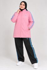 Women's Waterproof Hijab Tracksuit – Plus Size